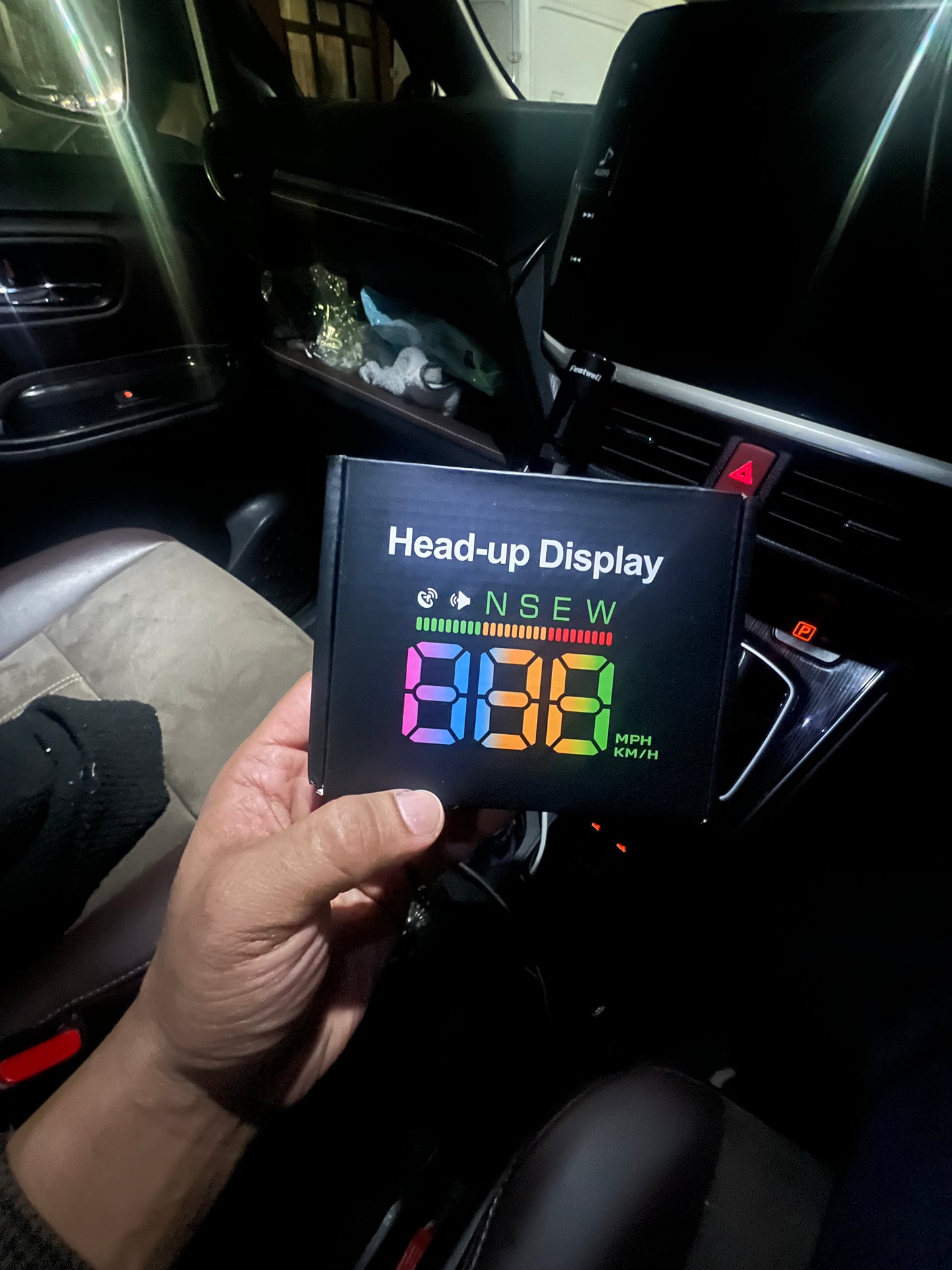 Car Glass Projection HUD Head-up Display Car Universal Speed High-precision Multi-function Color Speedometer